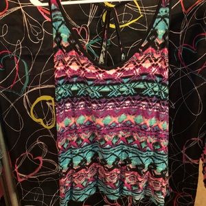 Maurices 2 multi color tank top